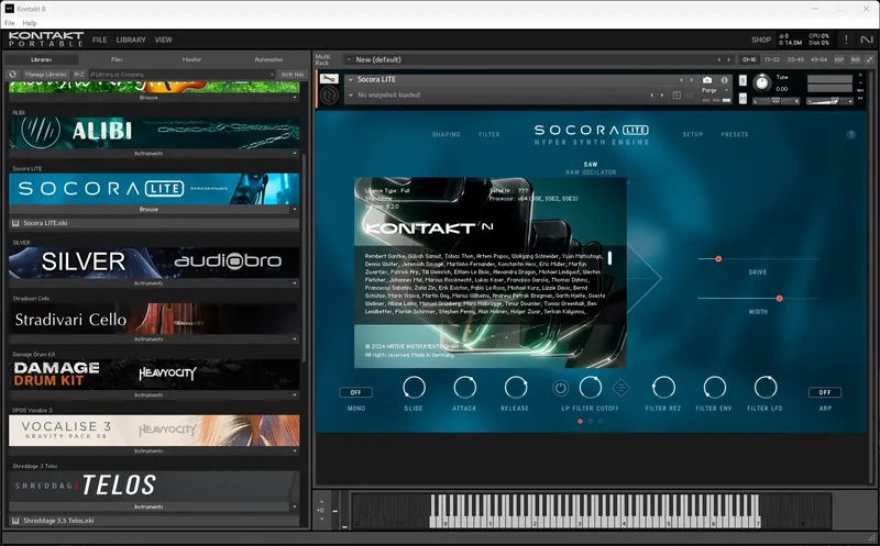 Инсталляция и активация