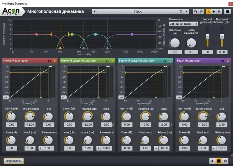 Пользовательсткй интерфейс Acoustica Premium Edition v7.3.8 RePack (& Portable) by TryRooM [Ru En]