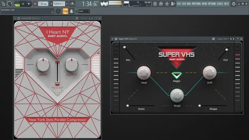 Пользовательсткй интерфейс Baby Audio Plugin Bundle 08.2022 VST, VST3, AAX (x86 x64) RePack by FLARE [En]
