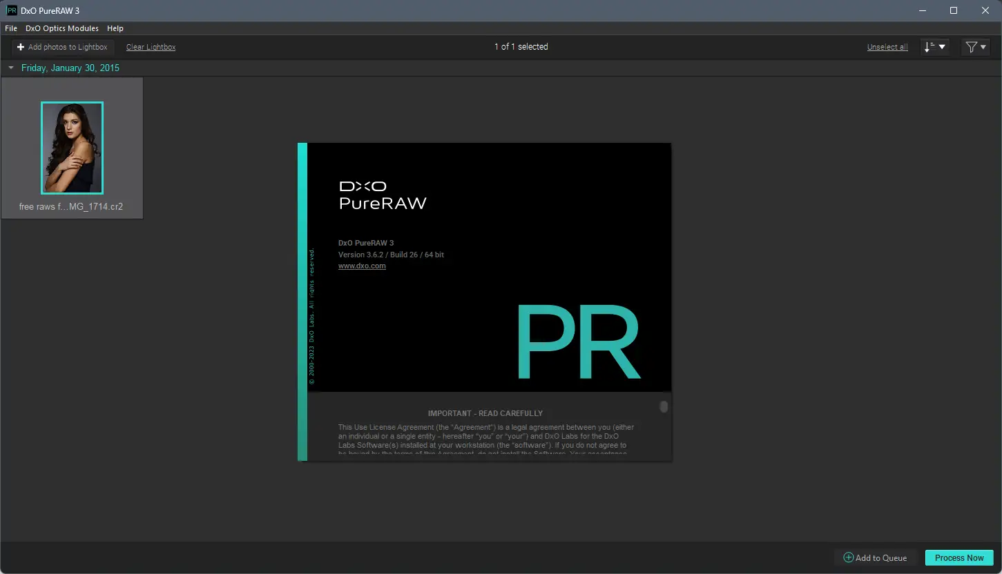 Пользовательсткй интерфейс DxO PureRAW 3.6.2 build 26 (x64) Portable by 7997 [Multi]