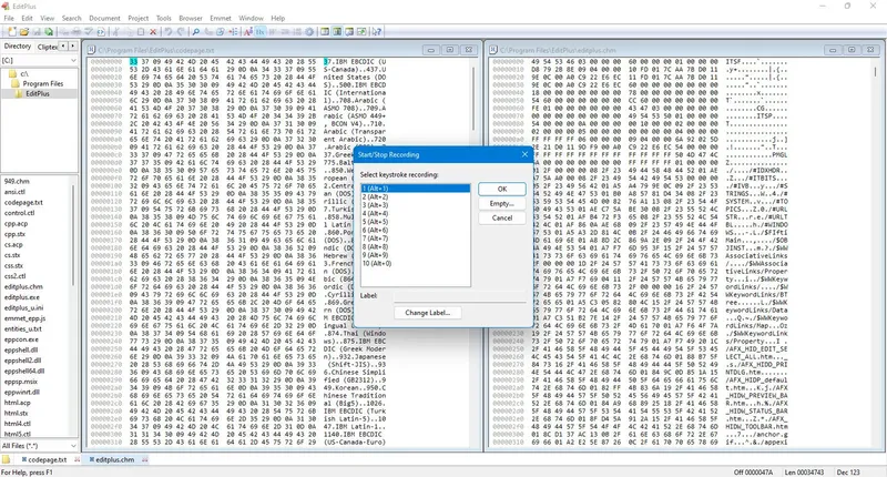 Пользовательсткй интерфейс EditPlus 5.7.0 build 4352 + EditPlus 5.7.0 patch 4529 [En]
