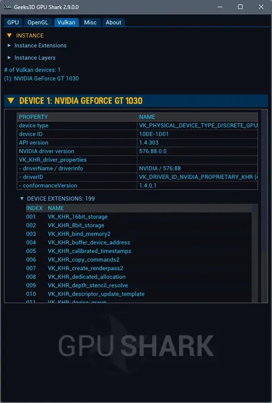 Пользовательсткй интерфейс GPU Shark II 2.9.0.0 + Portable [En]