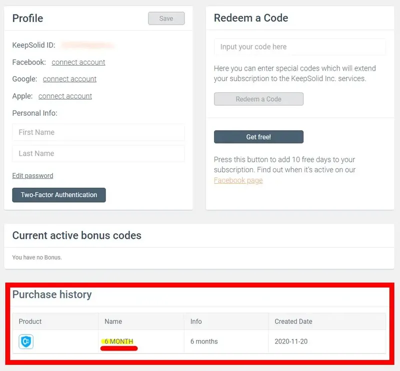Пользовательсткй интерфейс KeepSolid VPN Unlimited 8.1 (акция Comss) [Ru En]