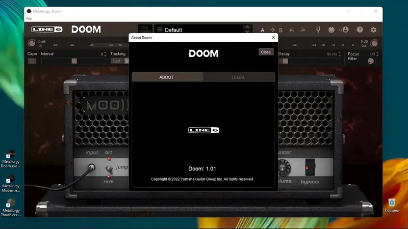 Пользовательсткй интерфейс Line 6 - The Metallurgy Collection 1.0.1 Standalone, VST 3, AAX (x64) [En]