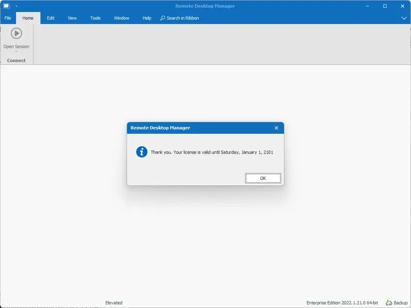 Пользовательсткй интерфейс Remote Desktop Manager Enterprise 2022.1.21.0 + portable [Multi Ru]