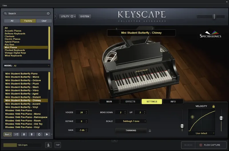 Пользовательсткй интерфейс Spectrasonics Keyscape 1.5.0c Standalone, VSTi, VSTi 3 (x64) RePack by AstroNommy + Library [En]