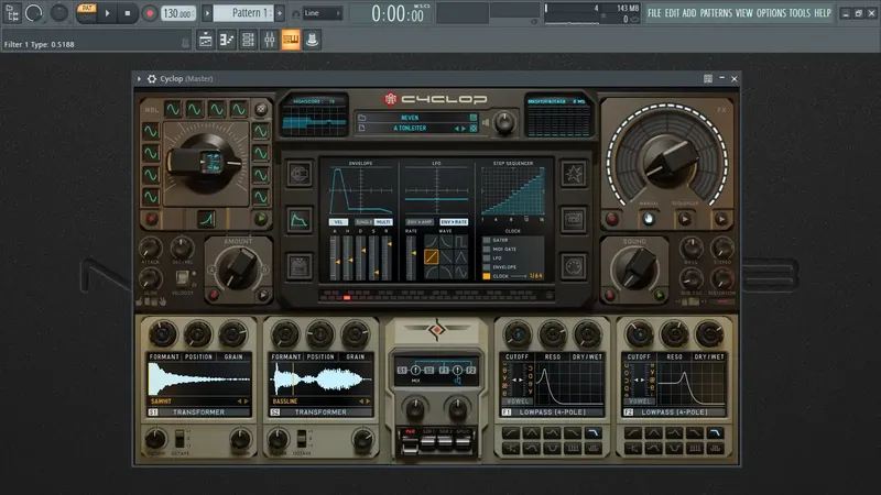 Пользовательсткй интерфейс Sugar Bytes - Cyclop 1.3.6 Standalone, VSTi, VSTi 3, AAX RePack by TCD [En]