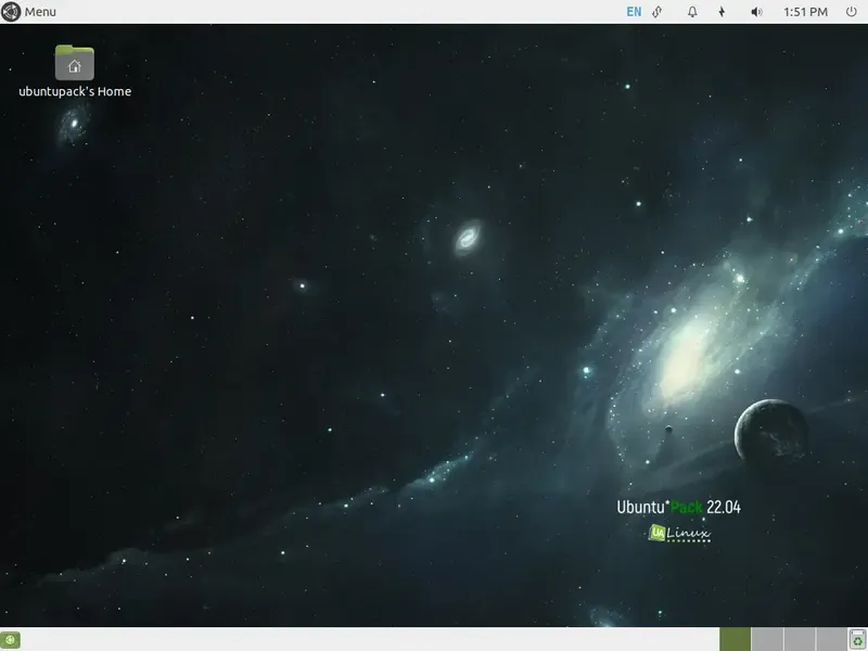 Пользовательсткй интерфейс Ubuntu Pack 22.04 MATE [amd64] [март] (2023) PC