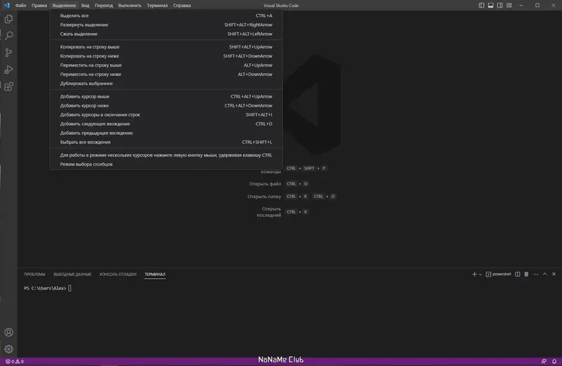 Пользовательсткй интерфейс Visual Studio Code 1.75.0 + Автономная версия (standalone) [Multi Ru]
