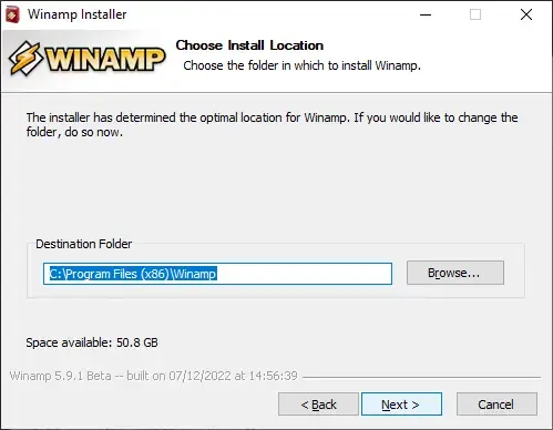 Пользовательсткй интерфейс Winamp 5.9.1 RC2 Build 10023 [Multi Ru]