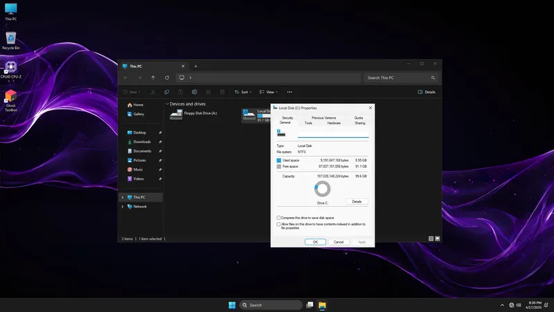 Пользовательсткй интерфейс Windows 11 PRO 24H2 26100.3775 Update 14 by Ghost Spectre [En]