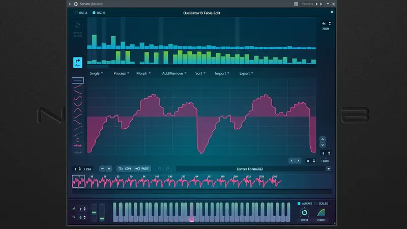 Пользовательсткй интерфейс Xfer Records - Serum & SerumFX 1.36b3 STANDALONE, VSTi, VSTi 3, AAX (x86 x64) RePack by TCD [En]