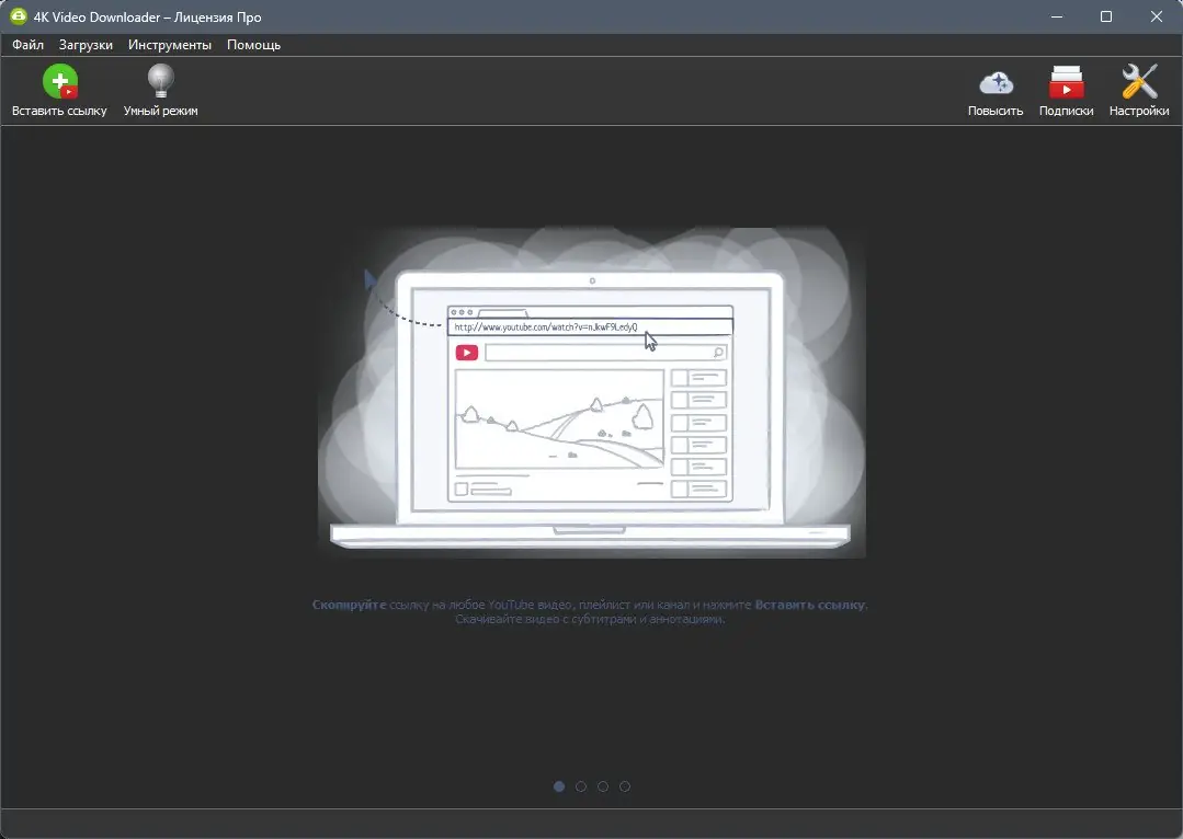 Программный интерфейс 4K Video Downloader 4.31.2.0102 RePack (& Portable) by elchupacabra [Multi Ru]