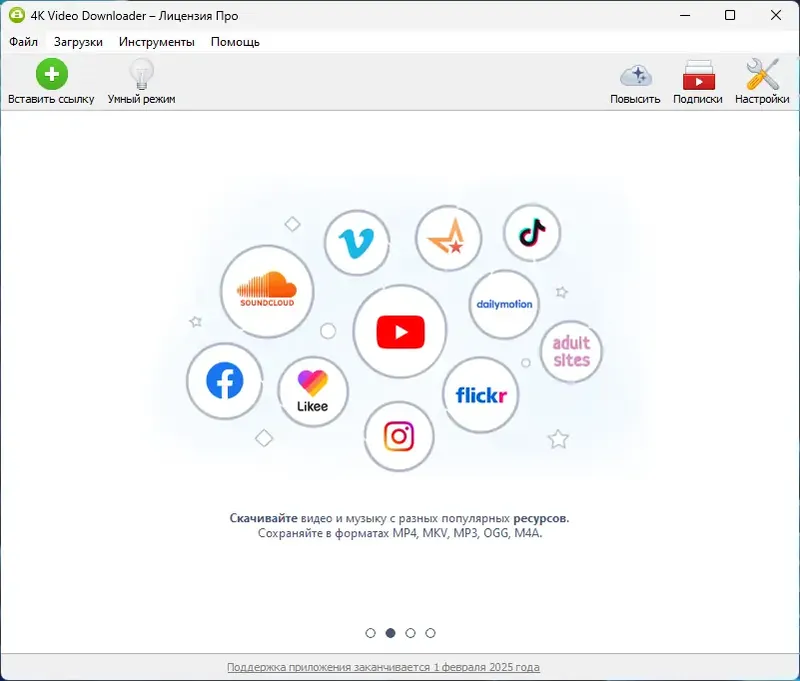 Программный интерфейс 4K Video Downloader 4.33.3.0163 RePack (& Portable) by Dodakaedr [Ru En]