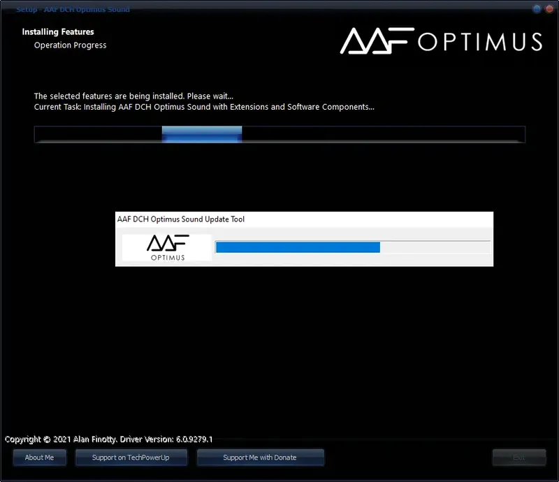 Программный интерфейс AAF DCH Optimus Sound 6.0.9279.1 Realtek Mod by AlanFinotty [En]