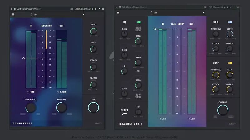 Программный интерфейс AIR Music Technology - AIR Creative FX Collection 2 1.2.1.14 VST, VST 3, AAX RePack by TCD [En]