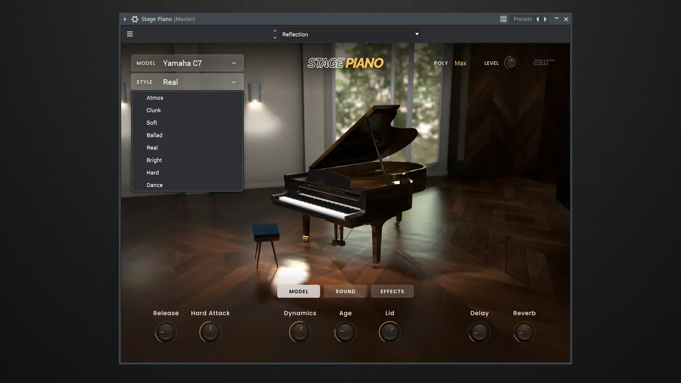 Программный интерфейс AIR Music Technology - Stage Piano 1.1.0 Standalone, VSTi, VSTi3, AAX (x64) RePack by R2R [En]