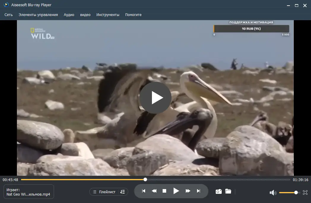 Программный интерфейс Aiseesoft Blu-ray Player 6.7.70 Portable by 7997 [Multi Ru]