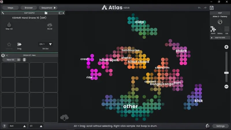Программный интерфейс Algonaut - Atlas 2.5.6 STANDALONE, VSTi, VSTi 3 (x64) RePack by TCD [En]