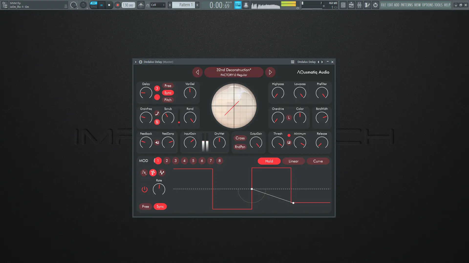 Программный интерфейс AQusmatiq Audio - Dedalus Delay 1.0.0 VST 3, AAX (x64) RePack by MOCHA [En]