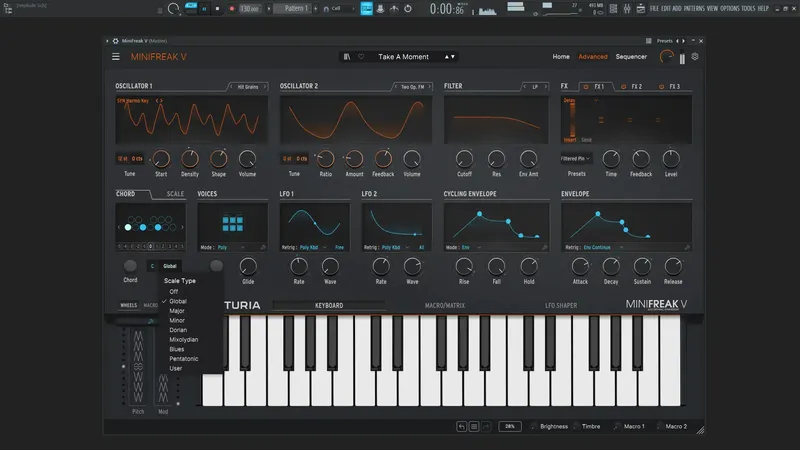 Программный интерфейс Arturia - MiniFreak V 4.0.1 STANTALONE, VSTi, VSTi 3 (x64) [En]