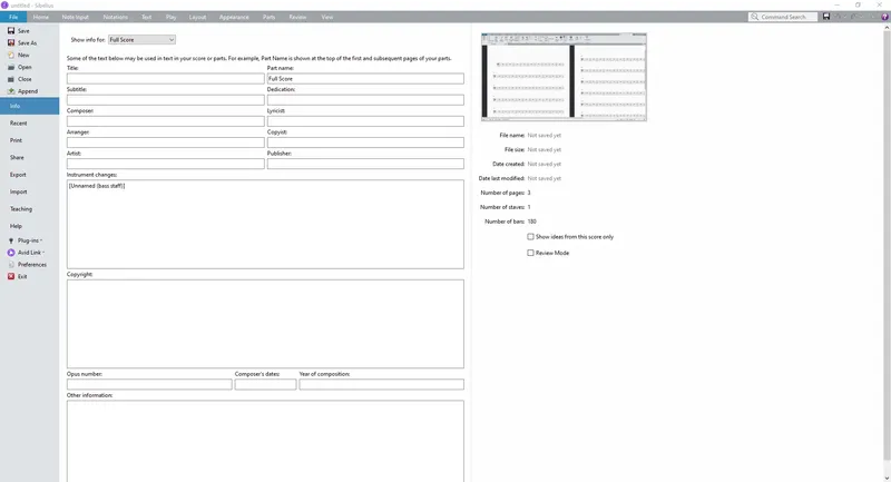Программный интерфейс Avid Sibelius Ultimate 2022.9 Build 1464 RePack by OctaneS [En]
