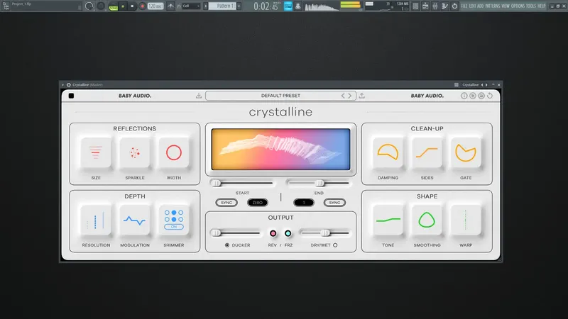 Программный интерфейс BABY Audio - Crystalline 1.3.0 VST, VST 3, AAX (x86 x64) RePack by R2R [En]