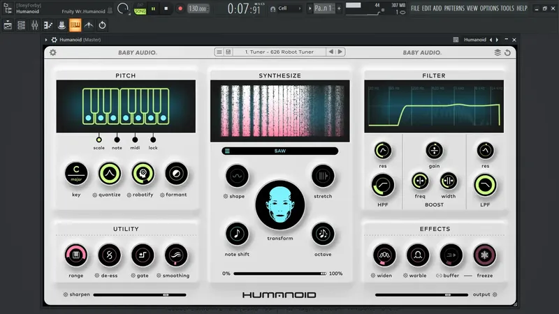 Программный интерфейс Baby Audio - Humanoid 1.2.0 VST, VST 3, AAX (x64) [En]