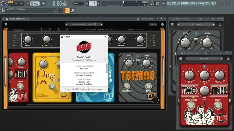 Программный интерфейс BBE Sound Stomp Board 1.3.0 Standalone, VST, VST 3, AAX (x64) [En]