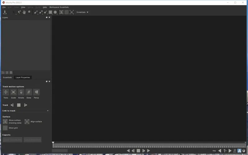 Программный интерфейс Boris FX Mocha Pro 2022 9.5.1 Build 25 RePack by KpoJIuK [En]