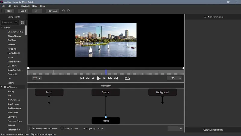 Программный интерфейс Boris FX Sapphire Plug-ins 2023.0 RePack by KpoJIuK [En]