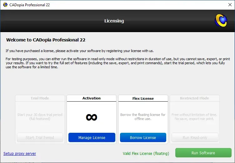 Программный интерфейс CADopia Pro 22 v.21.2.1.3514 (x64) [Multi Ru]