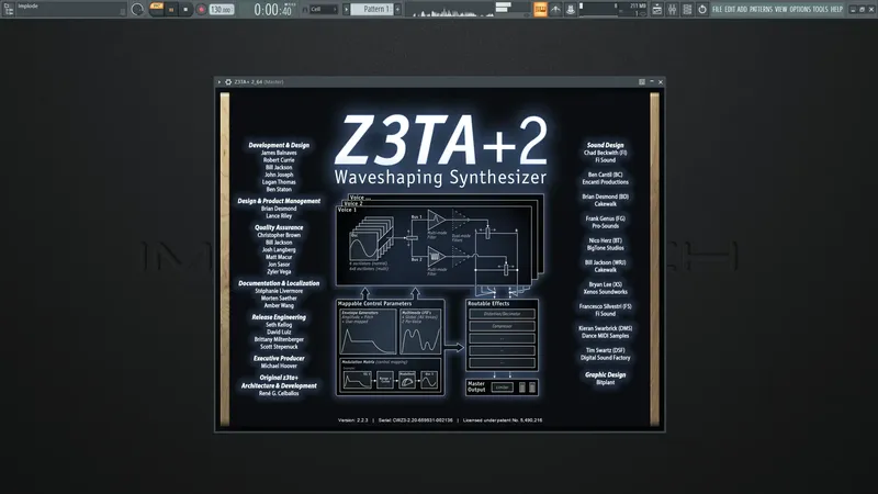 Программный интерфейс Cakewalk - Z3TA Plus 2 2.2.3.51 STANDALONE, VST, VST3, AAX (x86 x64) [En]