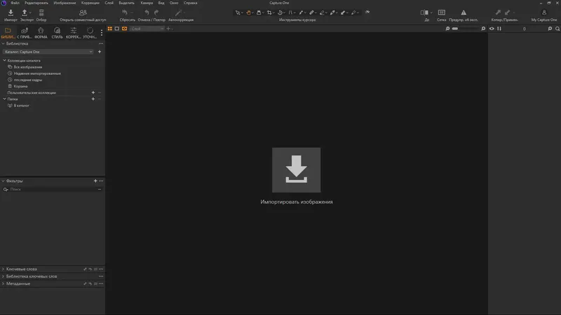 Программный интерфейс Capture One 23 Enterprise 16.5.4.2682 RePack by KpoJIuK [Multi Ru]