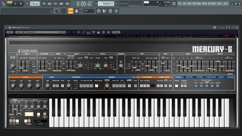 Программный интерфейс Cherry Audio - Mercury-6 1.0.5.84 Standalone, VSTi, VSTi 3, AAX (x64) RePack by R2R [En]