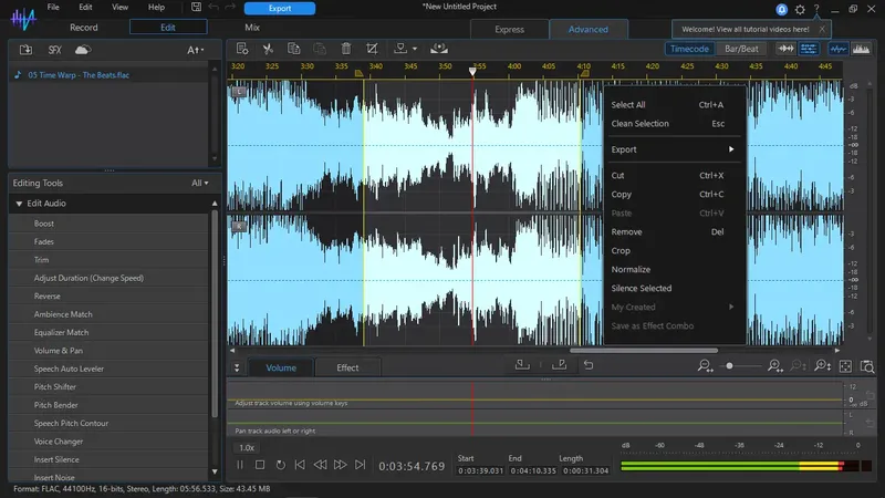 Программный интерфейс CyberLink AudioDirector Ultra 2025 15.3.5119.0 (x64) [Multi]