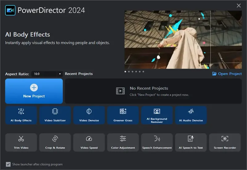 Программный интерфейс CyberLink PowerDirector 2024 Ultimate 22.1.1.2601.0 (x64) [Multi]