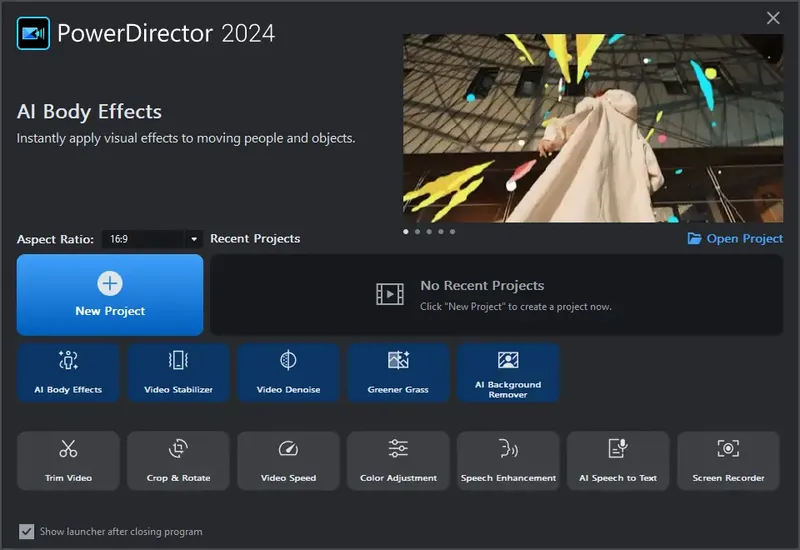 Программный интерфейс CyberLink PowerDirector 2024 Ultimate 22.2.2705.0 (x64) [Multi]