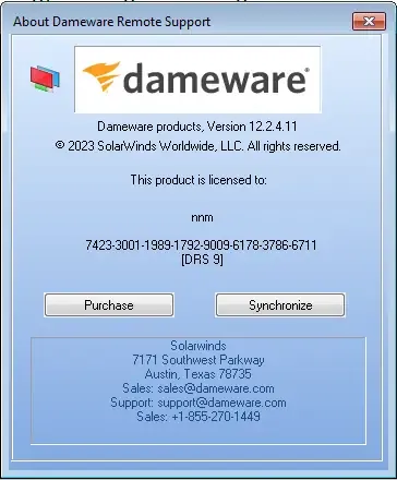Программный интерфейс DameWare Remote Support & DameWare Mini Remote Control 12.2.4.11 [En]
