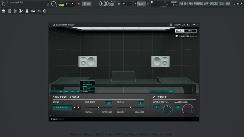 Программный интерфейс Dear Reality - dearVR MIX 1.17.0 VST 3, AAX (x64) [En]