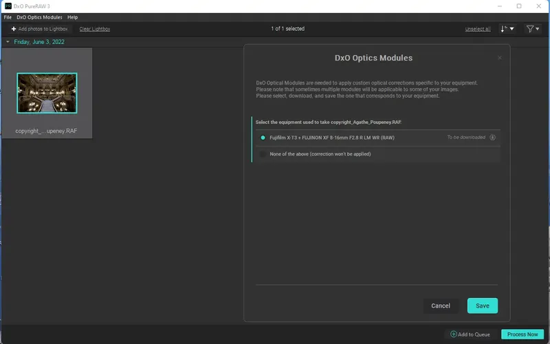 Программный интерфейс DxO PureRAW 3.0.0 build 9 RePack by KpoJIuK [Multi]