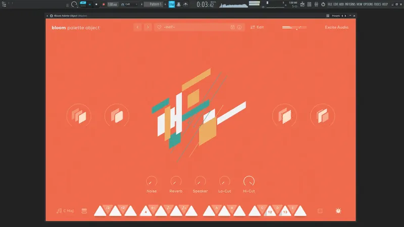 Программный интерфейс Excite Audio - Bloom Palette Object 1.0.0 STANTALONE, VSTi, VSTi 3, AAX (x64) [En]