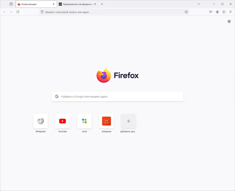 Программный интерфейс Firefox Browser 125.0.3 Portable by PortableApps [Ru]