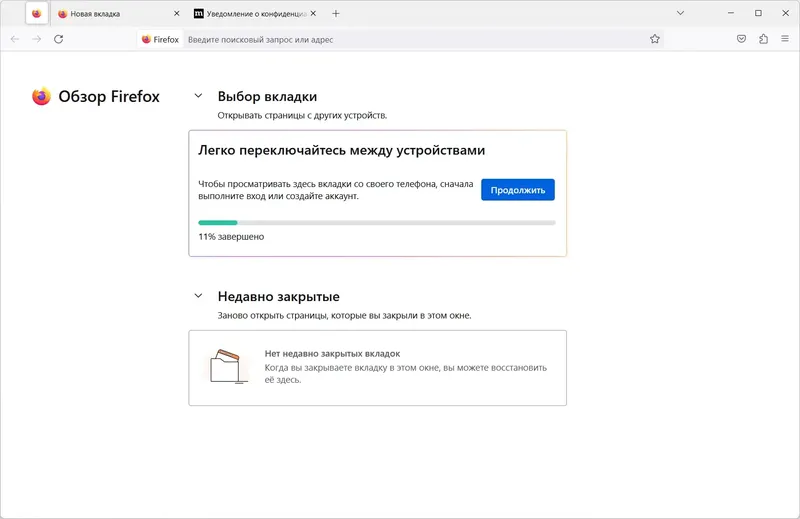 Программный интерфейс Firefox Browser ESR 115.10.0 Portable by PortableApps [Ru]