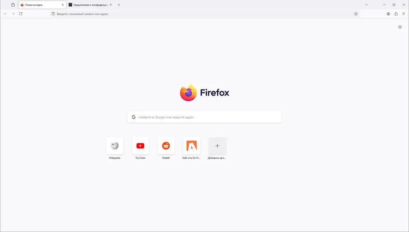 Программный интерфейс Firefox Browser ESR 128.12.0 Portable by PortableApps [Ru]