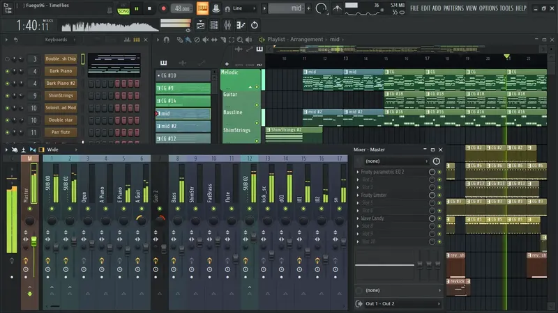 Программный интерфейс FL Studio Producer Edition 24.1.1.4285 - All Plugins Edition + Addons (x64) RePack by KpoJIuK [Multi]