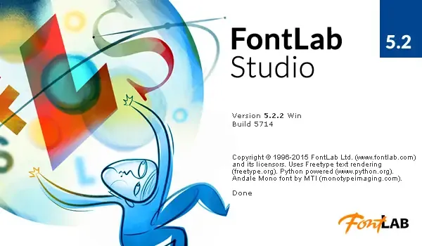 Программный интерфейс FontLab Studio 5.2.2.5714 Portable (2017) Multi Русский