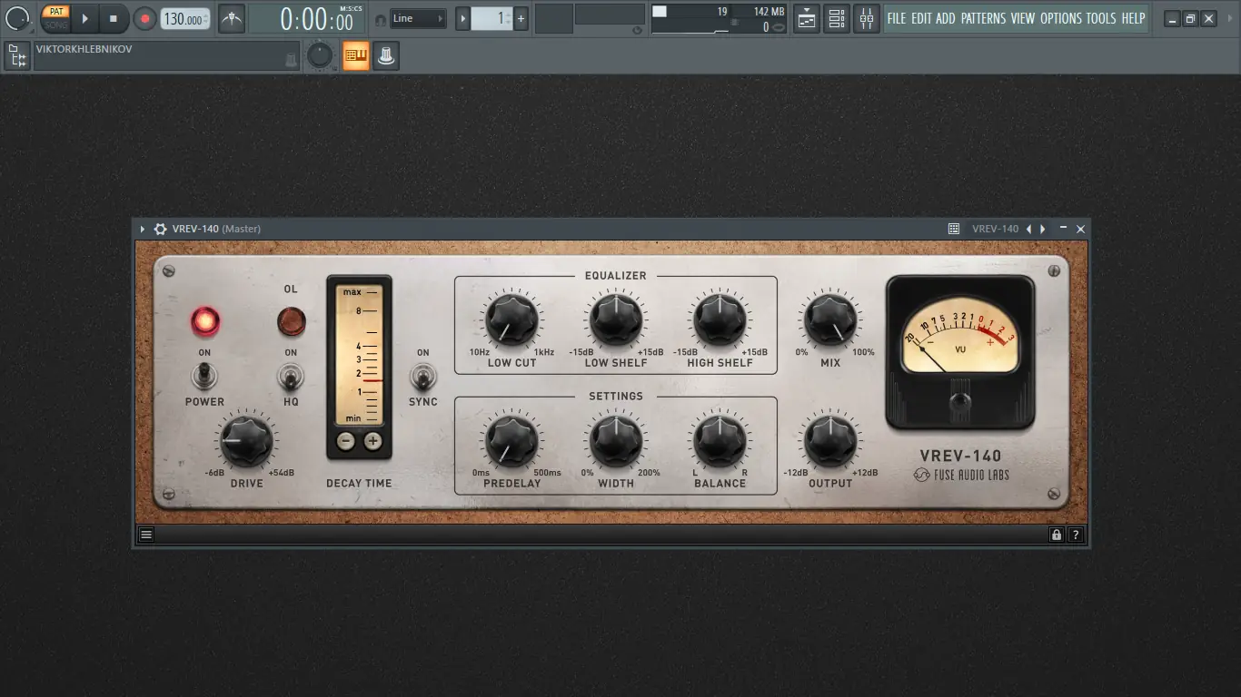 Программный интерфейс Fuse Audio Labs - VREV-140 1.0.0 VST, VST3, AAX (x86 x64) [En]