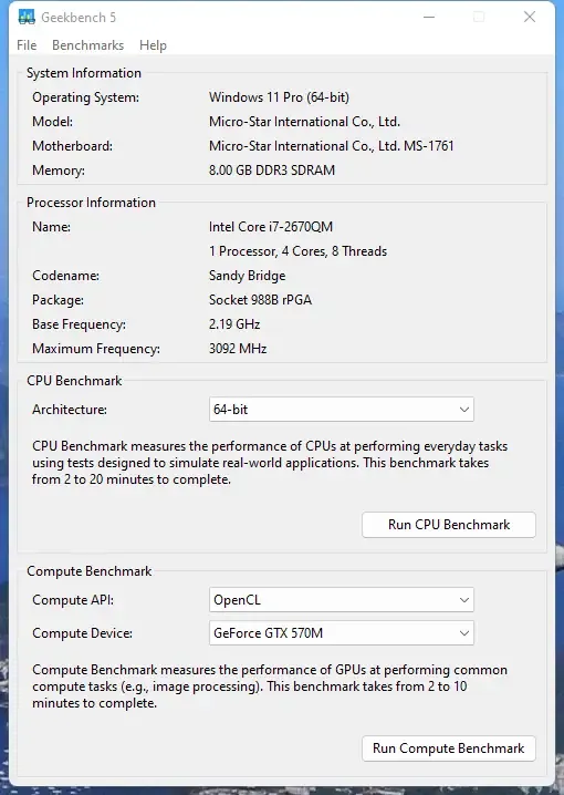 Программный интерфейс Geekbench 5.4.6 Pro RePack (& Portable) by elchupacabra [En]