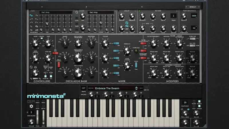 Программный интерфейс GForce Software Minimonsta2 1.0.1 Standalone, VSTi, VSTi 3, AAX (x64) [En]